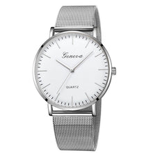 Load image into Gallery viewer, Modern Black Quartz Watch For Women Stainless Steel
