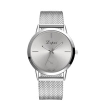 Load image into Gallery viewer, Casual Gold Quartz Wrist Watch For Women Stainless Steel