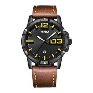 DOM Luxury Quartz Sport Watch For Men