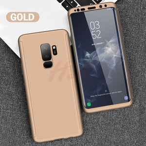 H&A Luxury 360 Full Cover Phone Case For Samsung Galaxy S10 S9 S8 Plus S7 Edge
