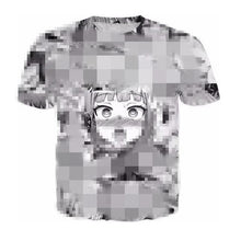 Load image into Gallery viewer, White Anime Camo Hoodie