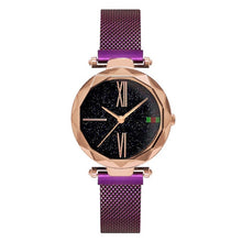 Load image into Gallery viewer, Magnet Starry Luxury Rose Gold Women Watch