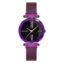 Load image into Gallery viewer, Magnet Starry Luxury Rose Gold Women Watch