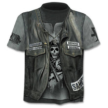 Load image into Gallery viewer, Skull T-Shirt For Men