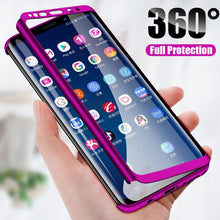 Load image into Gallery viewer, H&amp;A Luxury 360 Full Cover Phone Case For Samsung Galaxy S10 S9 S8 Plus S7 Edge