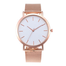 Load image into Gallery viewer, Stainless Steel Quartz Wrist Watch For Women