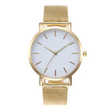 Load image into Gallery viewer, Stainless Steel Quartz Wrist Watch For Women
