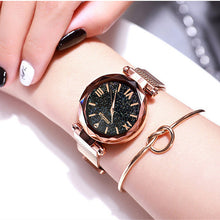 Load image into Gallery viewer, Magnetic Starry Quartz Wrist Watch For Ladies