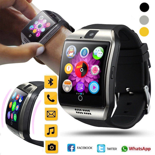 Q18 Smart Watch With Remote GSM Camera , Bluetooth Watch