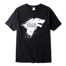 Load image into Gallery viewer, House Stark Winter İs Coming T-Shirt