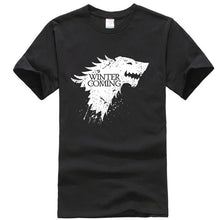 Load image into Gallery viewer, House Stark Winter İs Coming T-Shirt