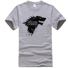 Load image into Gallery viewer, House Stark Winter İs Coming T-Shirt
