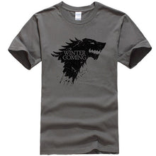 Load image into Gallery viewer, House Stark Winter İs Coming T-Shirt
