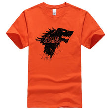 Load image into Gallery viewer, House Stark Winter İs Coming T-Shirt