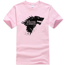 Load image into Gallery viewer, House Stark Winter İs Coming T-Shirt