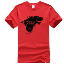 Load image into Gallery viewer, House Stark Winter İs Coming T-Shirt