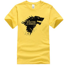 Load image into Gallery viewer, House Stark Winter İs Coming T-Shirt