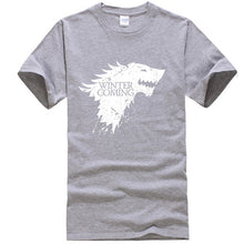 Load image into Gallery viewer, House Stark Winter İs Coming T-Shirt