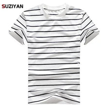 Load image into Gallery viewer, Line Striped Tee For Men