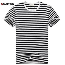 Load image into Gallery viewer, Line Striped Tee For Men